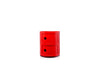 Componibili 2 Round Storage Unit-Kartell-Space Furniture AU