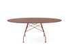 Glossy Outdoor Oval Table - Stoneware-Kartell-Space Furniture AU