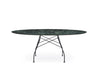 Glossy Oval Table - Stoneware-Kartell-Space Furniture AU