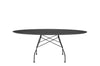 Glossy Oval Table - Stoneware-Kartell-Space Furniture AU