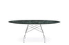 Glossy Oval Table - Stoneware-Kartell-Space Furniture AU