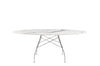 Glossy Oval Table - Stoneware-Kartell-Space Furniture AU