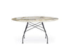 Glossy XXL Round Table - Stoneware-Kartell-Space Furniture AU