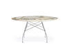 Glossy XXL Round Table - Stoneware-Kartell-Space Furniture AU