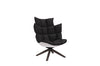 Husk Swivel Armchair with Snug Sides and Headrest-B&B Italia-Space Furniture AU