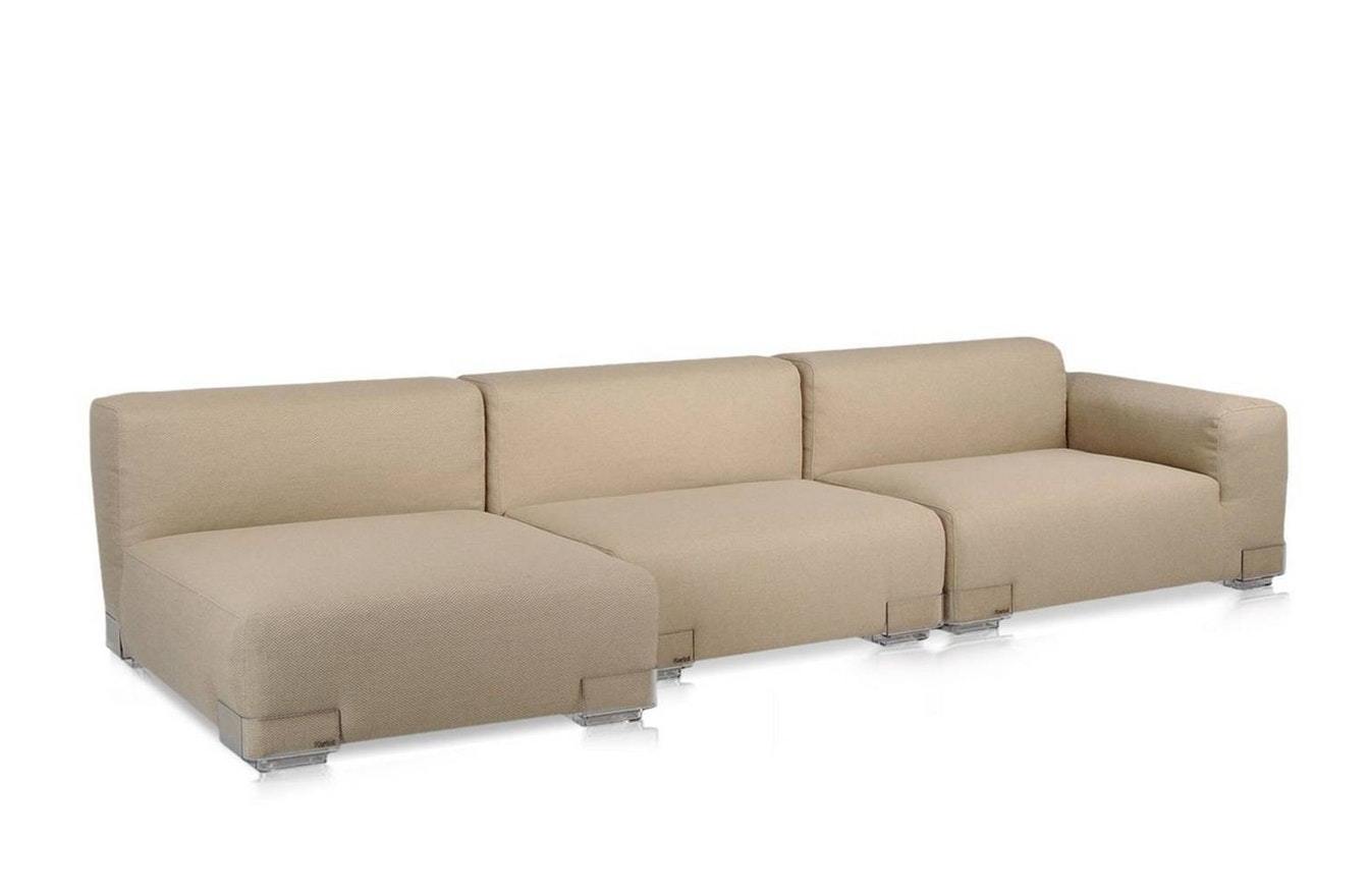 Plastics Duo Sofa with Left Chaise
