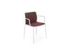 Audrey Soft Chair with Arms - Noma Fabric-Kartell-Space Furniture AU