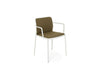 Audrey Soft Chair with Arms - Noma Fabric-Kartell-Space Furniture AU