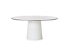 Container Table 7156 with HPL Round Top 160cm-Moooi-Space Furniture AU