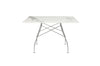 Glossy Small Square Table - Stoneware-Kartell-Space Furniture AU