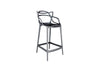 Masters Stool - Small Metallic-Kartell-Space Furniture AU