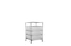 Mobil Chest of Drawers - 3 Containers & Shelf - Feet-Kartell-Space Furniture AU