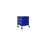 Mobil Chest of Drawers - 3 Containers - Wheels-Kartell-Space Furniture AU