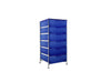 Mobil Chest of Drawers - 6 Containers - Feet-Kartell-Space Furniture AU