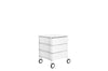 Mobil Mat Chest of Drawers - 3 Containers - Wheels-Kartell-Space Furniture AU