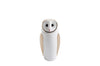 Owl in Satin White and Pink Gold Wings-Bosa-Space Furniture AU