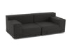 Plastics Tech Fabric 2 Seat Sofa-Kartell-Space Furniture AU