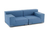 Plastics Tech Fabric 2 Seat Sofa-Kartell-Space Furniture AU
