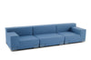 Plastics Tech Fabric 3 Seat Sofa-Kartell-Space Furniture AU