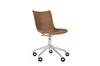 P/Wood Swivel Chair-Kartell-Space Furniture AU