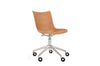 P/Wood Swivel Chair-Kartell-Space Furniture AU