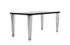 TopTop Small Rectangular Table - Glass Top-Kartell-Space Furniture AU
