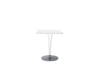 TopTop Small Square Table - Outdoor Top - Round Leg-Kartell-Space Furniture AU