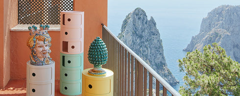 Kartell Componibili arrives in bioplastic