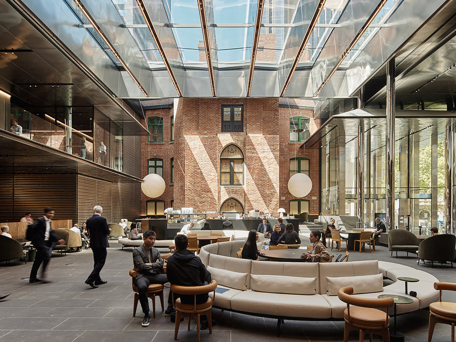 Iconic furniture and hybrid thinking at 120 Collins Street