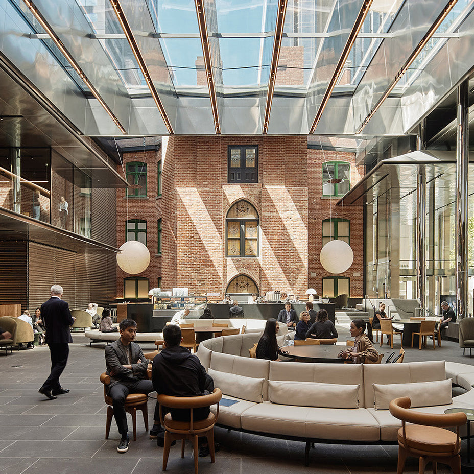 Iconic furniture and hybrid thinking at 120 Collins Street