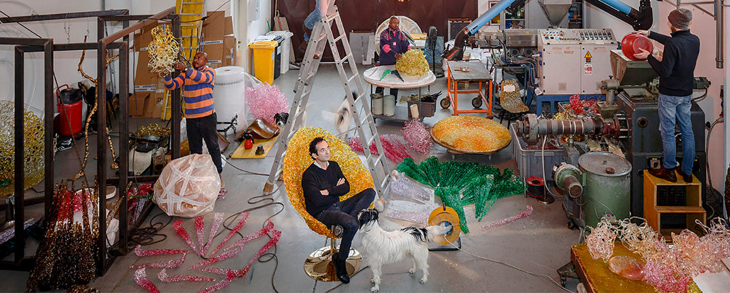 The magic inside Jacopo Foggini's Milanese laboratory-Space Furniture AU
