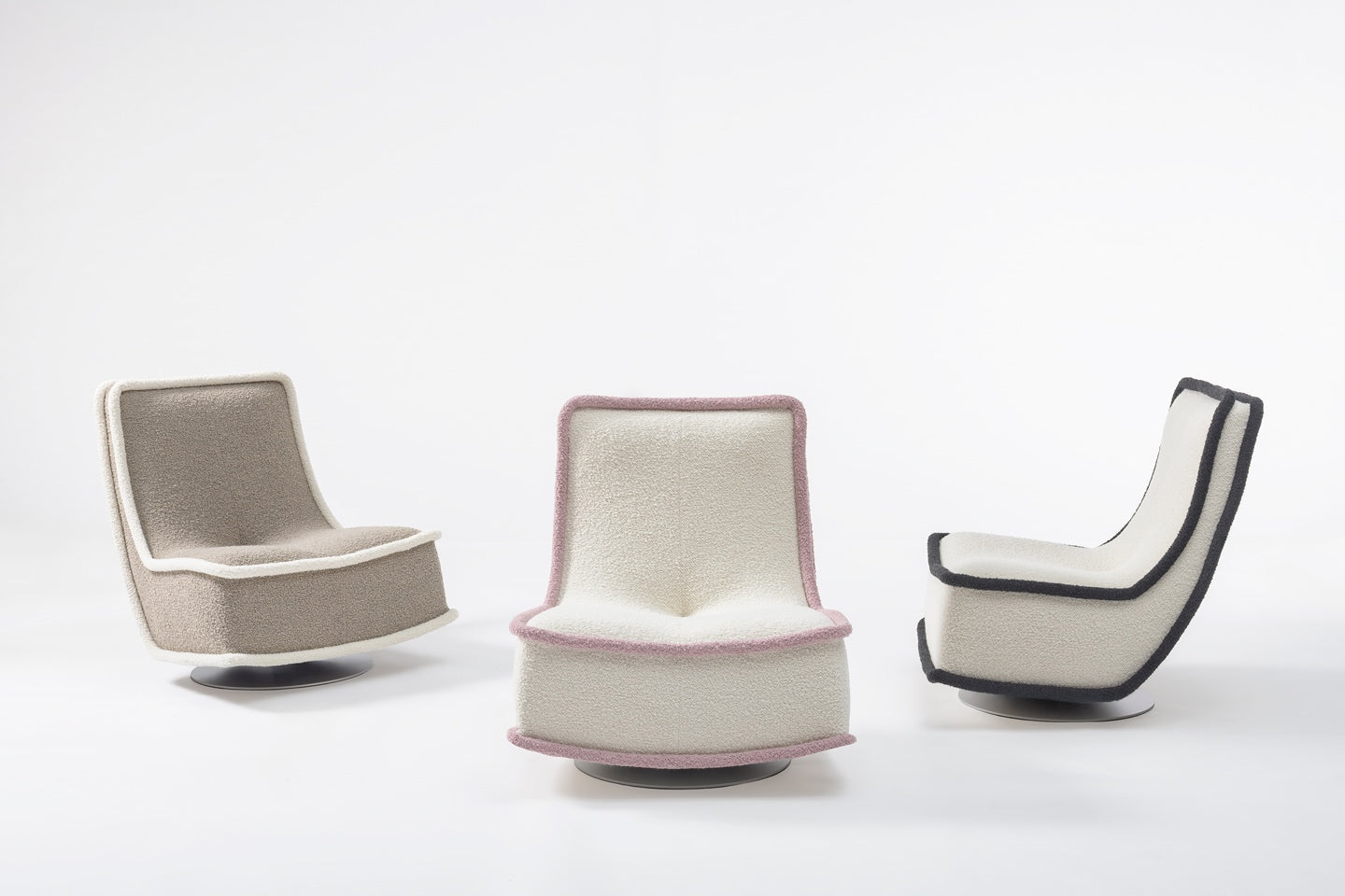 The Bonheur lounge chair by Philippe Starck for Kartell is described by Starck as 'an invitation to rest'. Photo c/o Space.
