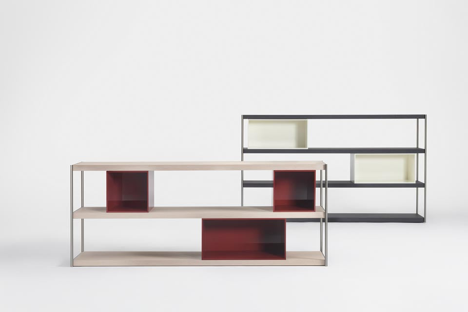 The WiseWise storage system by Piero Lissoni for Kartell. Photo c/o Kartell.
