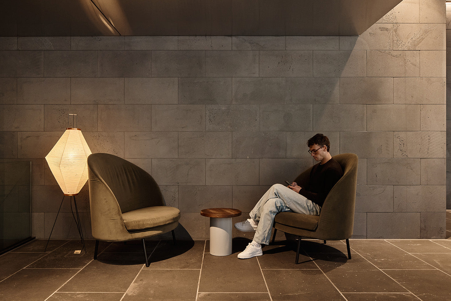 The Jim armchair by Swedish designers Claesson Kolvisto Rune for Arflext. Photography © Peter Bennetts c/o Hassell.
