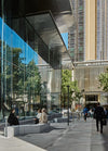 The 120 Collins Street building has opened up to the city, welcoming in the neighborhood in. Photography © Peter Bennetts c/o Hassell.
