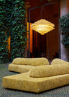 On the Rocks upholstered in Royal Yellow from the Every Stone Collection. Photography c/o Edra.
