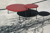 Borea side tables by Piero Lissoni. Photograph © Tommaso Sartori c/o B&B Italia.
