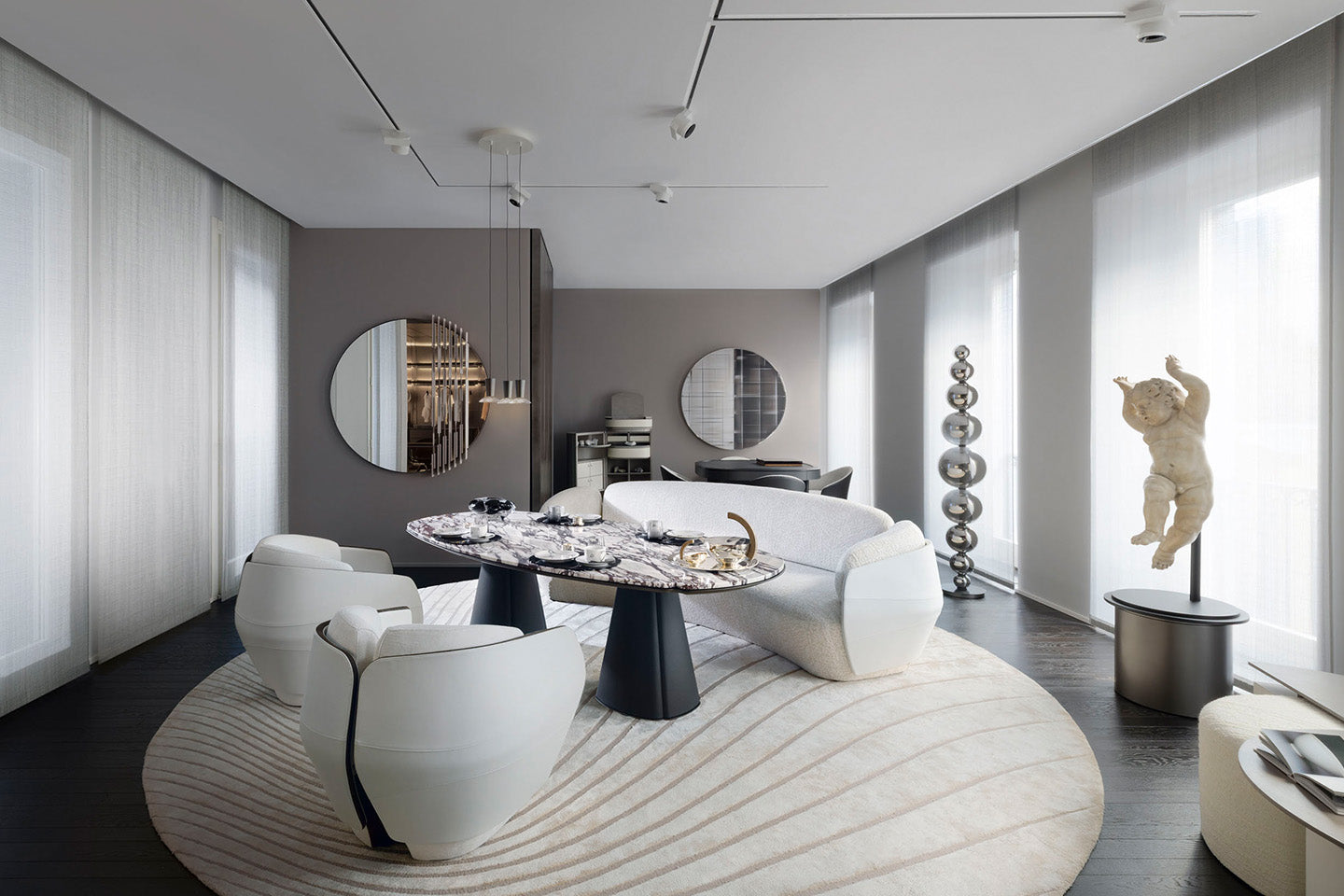 The Giorgetti Maserati Edition's Lorelei collection. Photo c/o Giorgetti.
