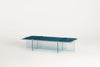 The Glacier table designed by Patricia Urquiola for Glas Italia, here and following. Photo c/o Glas Italia.
