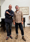 Kevin McLeod and Tim Ross at the Kettle's Yard gallery at Cambridge University, here and next. Photos c/o Tim Ross.
