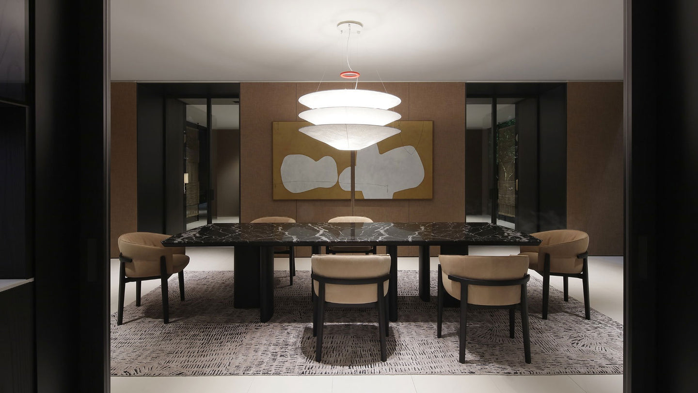 Adrien dining table and Leopold dining chair
