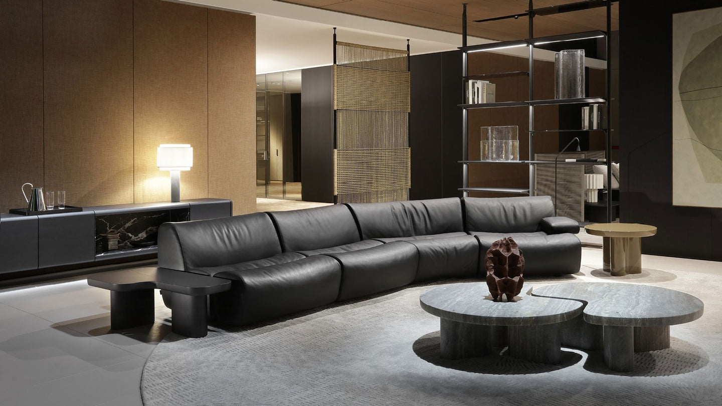 Strata coffee table and Ernest sofa

