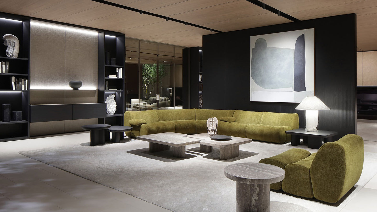 Ernest sofa and coffee table
