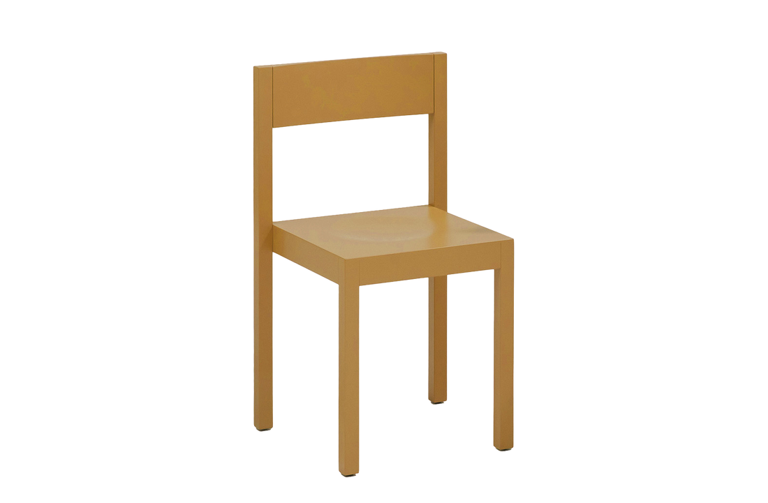 Polenta Yellow lacquered beechwood