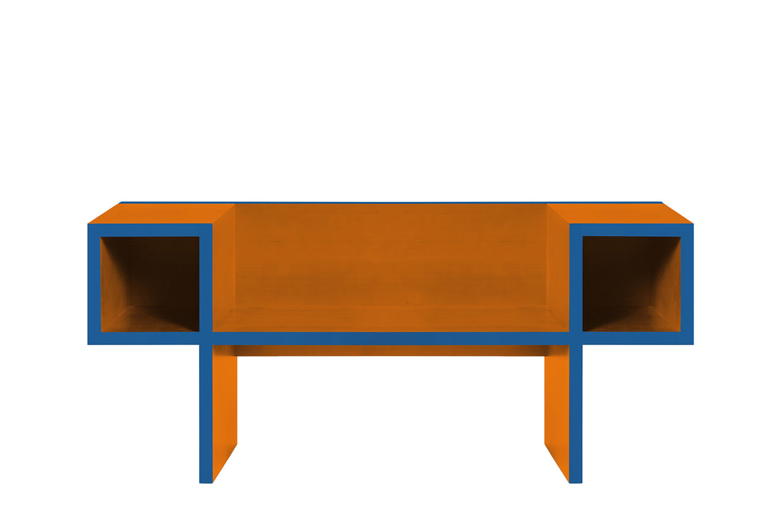 Canton Color orange/blue