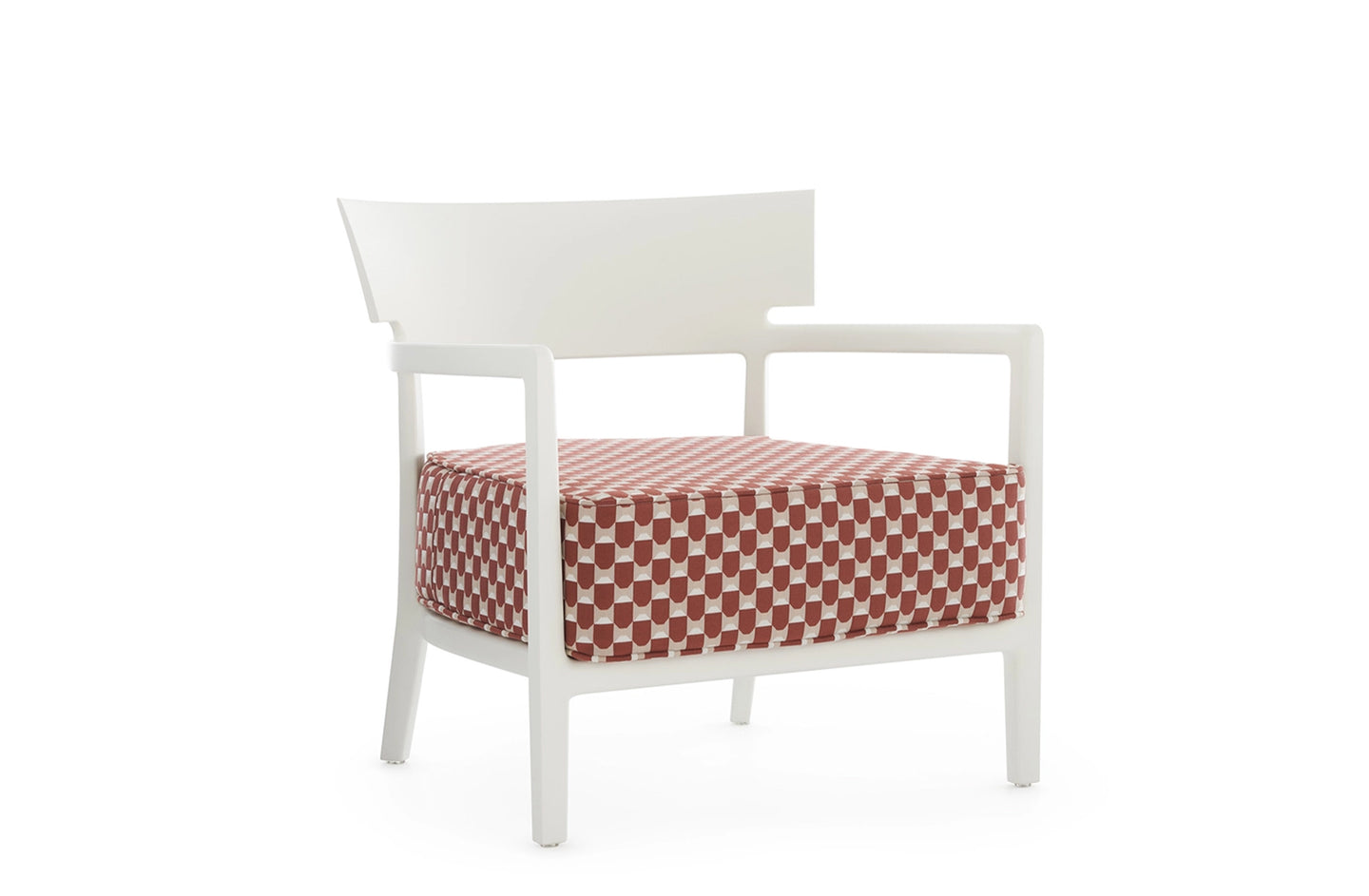 Cara Mat Outdoor Liberty Armchair - Obi Check-Kartell-Space Furniture AU
