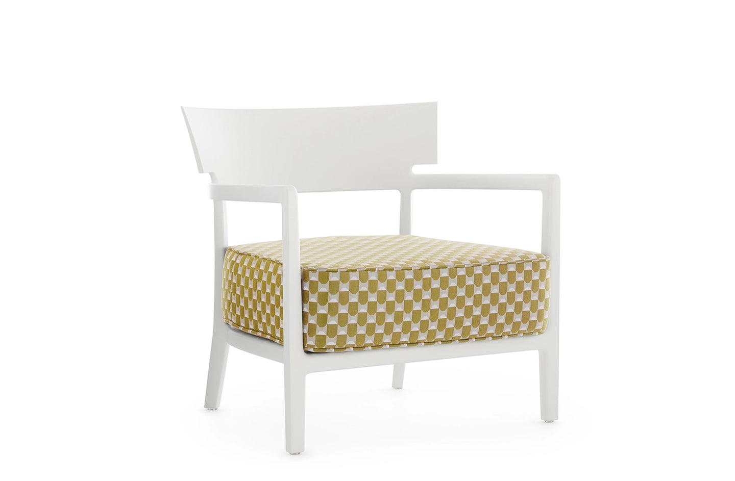 Cara Mat Outdoor Liberty Armchair - Obi Check-Kartell-Space Furniture AU
