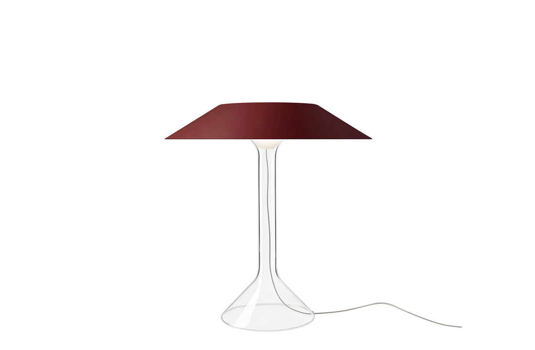 Chapeaux Metallo LED with Touch Dimmer / Dark Red