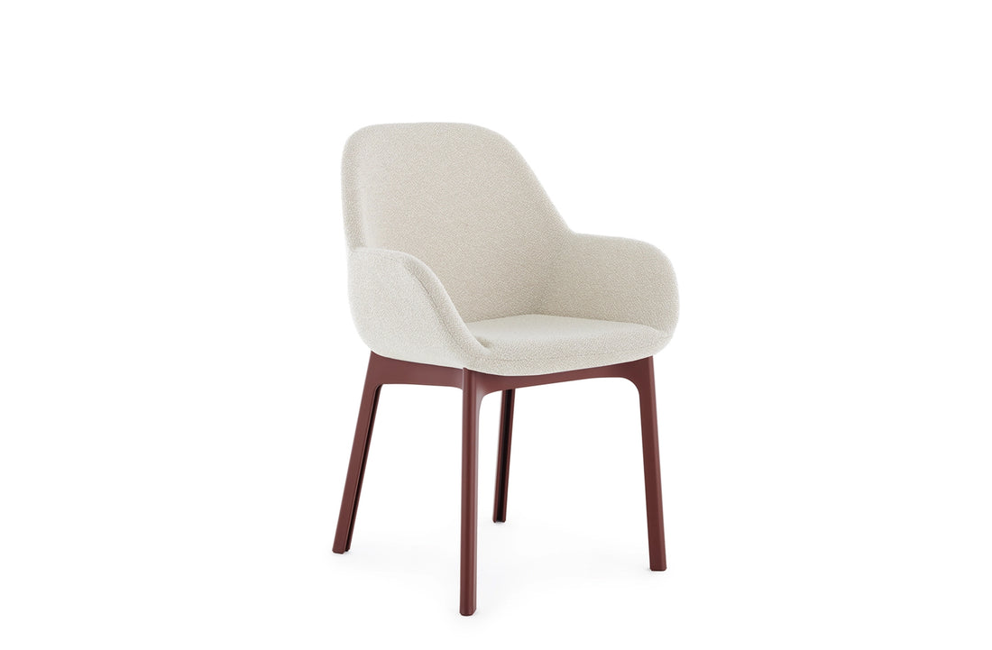 Burgundy / SHIRLEY White/Beige