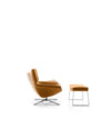 The Metropolitan Relax armchair and footstool by Jeffrey Bernett for B&B Italia. Photo c/o B&B Italia.
